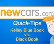 http://www.newcars.com/how-to-buy-a-new-car/black-book-appraisal.html - Get the most accurate valuation for your trade-in by using Kelley Blue Book and Black Book. KBB and BB will help when trading in, or selling it yourself.This Kelley Blue Book vs. Black Book video will help point you in the right direction toward maximum savings on your used car.