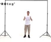 Our new Backdrop support stand comprises 2 x 2.8m spring cushioned light stands and a 3m telescopic crossbar. Ideal for greenscreen applications, and to create a neutral background for on location shoots, and for permanentbackgrounds in studio.nnCompatible with PROLUX muslins and any other 3m wide muslin backdrop with a loop end.