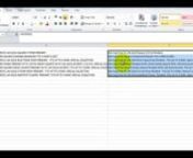 This quick video shows how to quickly use a formula in Excel to convert ALL CAPS to lowecase letters and also Proper capitalization. A huge timesaver when working with large amounts of data. This example uses a Volusion Product Export .csv file.