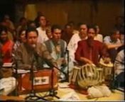 Archive video: Music after Guru Purnima Puja. Cabella Ligure, Italy. (2002-0724)