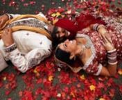 In an October wedding the leaves are a bright red and orange. The grass is a rich green and the forest trees are a deep brown. The colors at this time of the year are so beautiful and they compliment the colors worn by the bride, groom and the bridal party so well. nnFor Paul and Meenu&#39;s wedding, just saying that it was colorful would be an understatement. Their wedding was so beautiful and the outfits, clothing and color schemes were magnificent. It was an epic 4 days with the Maiya&#39;s, the Cere