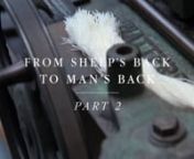 With the help of our JW apprentice, we&#39;ve created a garment that is British from the very beginning.Watch the journey the Capenhurst Blazer has taken from the shearing of our adopted flock of Exmoor sheep through to the tailing of the jackets in London.nnPart 2 - Weaving - Wool from Exmoor Horn fleeces is then spun into yarn by Gledhill at their historic mill in Yorkshire.The yarn then goes to Fox Brothers, weavers since 1772, to be woven into fine Herringbone cloth by our apprentice Robert