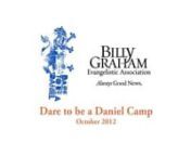 A short clip showcasing some of the fun from the very first &#39;Dare to be a Daniel&#39; camp in Australia.nwww.D2BD.com.au