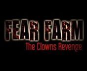 This is a trailer to the 10 min short that will debut October 1st 2012 at Fear Farm.com. nFear Farm movie shot on location in Phoenix Arizona.Fear Farm is a premier haunted attraction built on 25 acres of cornfields.The movie is to promote the haunt and introduce the characters at the attraction. nFilmed with:nCanon 5DMK3 nCanon 5DMK2 nCanon EF 50MM F/1.4nCanon EF 16-35 F/2.8nCanon EF 70-200 F2.8nKessler CineSlidernKessler Hercules 2.0 HeadnKessler K-Pod nSteadicam PilotnZoom H4N nRedroc