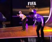 Vision Sports Media freestyle talent perform their amazing skills show for stars such as Lionel Messi , Christiano Ronaldo , Andreas Iniesta , Xavi , David Villa , Jose Mourinhio and Pep Guardiola as well as Legends from the game and Fifa givernors for the 2010 FIFA Ballon D&#39;Or awards.