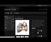 This themes is in black color . It is specially suitable for jewelry store. This theme is manage with from banner with two different banner and short contact information. Home page jewelery store is design in such a way that client can get information most of the information from single page from home page. This Theme – 1 Column is in home,login &amp;cart page and 2 Columns are in all pages. It’s easy to install and do not takes more than 5 minutes.nnFeaturesnn1) Front Slide Show ModulenWe h