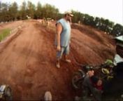 go pro helment cam on #3 AJ Hinkle ridding 2006 pitster pro x2r 125cc.n1st place in 110/125cc class