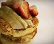 Editor: Florence FongnArt Director: Chris FoonVideographer/Video editor: Quinatasya AfridinnRicotta Pancakes by Chef Robin Ho, THE MARMALADE PANTRYnn20 min prep + 15 min cooking timennIngredients:n12 eggs, yolks and white separatedn750g ricotta cheesen200g unsalted butter, melted and slightly cooledn170g flourn8 tsp sugarn1sp saltnzest of 2 lemonsnextra butter for cookingnmaple syrup to servennBITE the 8 Days Eat Out Guide, 2012.
