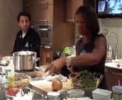 Culinary Instructor, Cookbook Author (Cooking For Your Man), Chef/MomYolanda Banks channels Southeast Asia by making a tantalizing Cedar Plank Salmon with Green Papaya Salad served in a Lettuce Wrap.It&#39;s Summer on a Plate-Fresh Is Fabulous style!