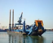 A cutter suction dredger is a stationary or self-propelled vessel that uses a rotating cutter head to loosen the material in the bed (‘cutting’). Van Oord has 25 cutter suction dredgers in its fleet. More information: http://www.vanoord.com/activities/cutter-suction-dredger