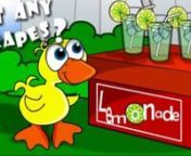Form the nice duck song series, you can also play duck games on http://www.duckgame.net/game/duck_games/duck_life_3.html they are great for children.