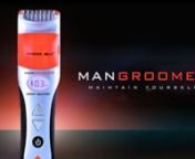 The MANGROOMER SCRUFF SCULPTOR is the most technically advanced beard and stubble trimmer available in the market. Its features include the new precision electric length controls that operate with the touch of a button, enabling you to trim as close as .03mm, the closest stubble setting among all stubble trimmers available. The scruff sculptor precision electric length controls operate easily by pressing the up or down chrome style arrows for lengths as short as .03mm or as high as 5mm for a lon