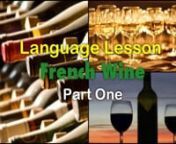 Join Travelista Teri in part one of her language series. Keep watching for a quick lesson on how to correctly pronounce delicious French wine.nnnRed Wine: nnBeaujolais -Bo-jho-LAYnBeaujolais nouveau -Bo-jho-LAY New-VOHnBeaujolais-Villages -Bo-jho-LAY Vih-lahzhnBordeaux - Bore-DOHnBourgogne -(burgundy) Boor-GON-yehnCabernet - Cab-air-naynCabernet sauvignon - Cab-air-nay So-veen-yawNnCabernet Franct- Cab-air-nay FrahNnChâteauneuf-du-Pape -Shah-toe-nuff-duh pahpnCôtes-du-Rhône - Coat d