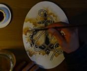 Speeded up process video of a drawing made with pencil, ink and coffee.nMore drawings here:nhttp://www.behance.net/snor