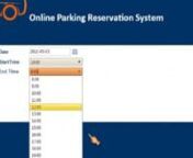 Online Parking Reservation and Payment System was developed as a requirement for my undergraduate project for the BSc Computer Science at the University of Bedfordshire. This artefact took a month of implementation. It was developed using ASP.NET with VBScript and Telerik Plugins.