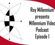 Millennium Video Podcast - Episode 1 FREE DOWNLOAD!nnDownload the Audio version: http://soundcloud.com/roy-millennium/millennium-video-podcast/downloadnFollow all the episodes of Millennium Video Podcast: https://vimeo.com/roymillenniumnnThanks to:nnAntonio Vicentini (https://vimeo.com/toninho)nWill Horne (https://vimeo.com/williamhorne)nFrancesco Calabrese (https://vimeo.com/francescocalabrese)nJulian Acosta (https://vimeo.com/julianacosta)nMichael Cameneti (https://vimeo.com/cameneti)nRussell