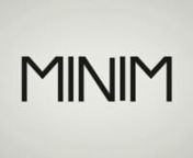 This is a small animation that introduces my new project, a typographic experiment, a font called Minim. nTo see the entire project, visit-http://www.behance.net/gallery/Minim/4652485nnMusic by Samuel Martínez Manzanonhttp://soundcloud.com/samuel-mart-nez-manzano