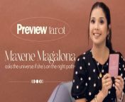 Maxene Magalona has been through quite the ride this 2022. Aside from talk around her superb performance in ABS-CBN&#39;s Viral Scandal, the actress has also been subject to unwarranted whispers about her marital life. Through it all, Maxene displayed unwaivering poise and grace as she navigated these ups and downs.&#60;br/&#62;&#60;br/&#62;Closing colorful chapters in both her personal and professional lives, it doesn&#39;t come as a surprise that the self-aware well-being advocate would now and then wonder if she&#39;s moving forward in the right path. Luckily, what typically floats as a hypothetical question got answered in this episode of Preview Tarot. Starting with a General Message from the Universe that affirmed a Balinese priest&#39;s reading, followed by a more in-depth Asking for Guidance, it was a healing emotional experience for Maxene and our resident tarot readers. Experience it for yourself by watching the video.&#60;br/&#62;&#60;br/&#62;P.S. Don&#39;t forget to watch until the end to get your own card reading from Maxene!
