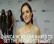 Lots of celebrities have weighed in over the past couple of weeks on Candace Cameron Bure’s comments about “traditional marriage” and LGBTQ+ representation in holiday movies. Stars from both Hallmark and Great American Family have shared their thoughts, and the actress has been called everything from a “bigot” to “the most amazing person” in the aftermath. Now, Danica McKellar — who, like Bure, left Hallmark for GAF — has set the record straight on her own views about Christianity and representation.&#60;br/&#62;&#60;br/&#62;Candace Cameron Bure received backlash for saying that she thinks “Great American Family will keep traditional marriage at the core,” when asked by the Wall Street Journal about featuring same-sex couples as leads in the network’s Christmas movies. But fellow Christian and GAF star Danica McKellar took to Instagram to share a less one-sided stance on things.