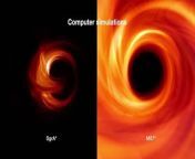 The Event Horizon Telescope captured the first image of the Milky Way galaxy&#39;s supermassive black hole Sagittarius A* — our galaxy&#39;s &#92;