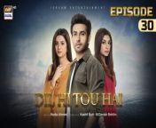 Join ARY Digital on Whatsapphttps://bit.ly/3LnAbHU&#60;br/&#62;&#60;br/&#62;Watch all Episodes of Dil Hi Tou Haihttps://bit.ly/3PHPbBq&#60;br/&#62;&#60;br/&#62;Dil Hi Tou Hai Episode 30 &#124; Zoya Nasir &#124; Ali Ansari &#124; Maria Malik &#124; 6th November 2023 &#124; ARY Digital Drama &#60;br/&#62;&#60;br/&#62;Dil Hi Tou Hai is a fascinating story that revolves around love, misfortune, and a twist of fate…&#60;br/&#62;&#60;br/&#62;Director: Kashif Ahmed Butt &amp; M.Danish Behlim &#60;br/&#62;Writer: Nadia Ahmed&#60;br/&#62;&#60;br/&#62;Cast :&#60;br/&#62;Ali Ansari, &#60;br/&#62;Zoya Nasir, &#60;br/&#62;Maria Malik, &#60;br/&#62;Hammad Shoaib, &#60;br/&#62;Shahood Alvi, &#60;br/&#62;Daniyal Afzal Khan, &#60;br/&#62;Ayesha Toor and others.&#60;br/&#62;&#60;br/&#62;Watch Dil Hi Tou Hai Daily at 7:00 PM &#60;br/&#62;&#60;br/&#62;#Dilhitouhai #AliAnsari #ZoyaNasir #HammadShoaib #ShahoodAlvi #ayeshatoor
