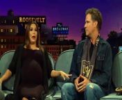 After Eva Longoria tells James and Will Ferrell about the experience of carrying her first child, the two offer some parenting advice