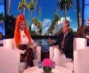 Nicki Minaj defended her comments about being runner-up to rapper Travis Scott on the music charts. Plus, she opened up to Ellen about her love life, how she feels about not being in a relationship for the first time since she was 15 years old, and why she doesn&#39;t need a man.