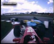 F1 2003 Malaysia Start First Lap Onboard Schumacher from first time in bed hot video