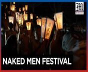 &#39;Naked men&#39; festival in Japan succumbs to population aging&#60;br/&#62;&#60;br/&#62;Hundreds of naked men wrestle over wooden talismans in Japan&#39;s ancient ‘Sominsai’ festival, marking its final occurrence. The event, considered one of Japan&#39;s oddest festivals, is affected by rural community declines due to the country&#39;s aging population crisis.&#60;br/&#62;&#60;br/&#62;Video by AFP &#60;br/&#62;&#60;br/&#62;Subscribe to The Manila Times Channel - https://tmt.ph/YTSubscribe &#60;br/&#62;Visit our website at https://www.manilatimes.net &#60;br/&#62; &#60;br/&#62;Follow us: &#60;br/&#62;Facebook - https://tmt.ph/facebook &#60;br/&#62;Instagram - https://tmt.ph/instagram &#60;br/&#62;Twitter - https://tmt.ph/twitter &#60;br/&#62;DailyMotion - https://tmt.ph/dailymotion &#60;br/&#62; &#60;br/&#62;Subscribe to our Digital Edition - https://tmt.ph/digital &#60;br/&#62; &#60;br/&#62;Check out our Podcasts: &#60;br/&#62;Spotify - https://tmt.ph/spotify &#60;br/&#62;Apple Podcasts - https://tmt.ph/applepodcasts &#60;br/&#62;Amazon Music - https://tmt.ph/amazonmusic &#60;br/&#62;Deezer: https://tmt.ph/deezer &#60;br/&#62;Tune In: https://tmt.ph/tunein&#60;br/&#62; &#60;br/&#62;#TheManilaTimes &#60;br/&#62;#worldnews &#60;br/&#62;#japan &#60;br/&#62;#tradition