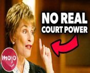 Just what is going on in those chambers? Welcome to MsMojo, and today we’re counting down our picks for the most interesting or head-scratching “Judge Judy” secrets.