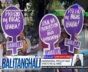 Kinalampag ng ilang grupo ang Department of Agriculture kaugnay sa pagtugon nito sa El Niño.&#60;br/&#62;&#60;br/&#62;&#60;br/&#62;Balitanghali is the daily noontime newscast of GTV anchored by Raffy Tima and Connie Sison. It airs Mondays to Fridays at 10:30 AM (PHL Time). For more videos from Balitanghali, visit http://www.gmanews.tv/balitanghali.&#60;br/&#62;&#60;br/&#62;#GMAIntegratedNews #KapusoStream&#60;br/&#62;&#60;br/&#62;Breaking news and stories from the Philippines and abroad:&#60;br/&#62;GMA Integrated News Portal: http://www.gmanews.tv&#60;br/&#62;Facebook: http://www.facebook.com/gmanews&#60;br/&#62;TikTok: https://www.tiktok.com/@gmanews&#60;br/&#62;Twitter: http://www.twitter.com/gmanews&#60;br/&#62;Instagram: http://www.instagram.com/gmanews&#60;br/&#62;&#60;br/&#62;GMA Network Kapuso programs on GMA Pinoy TV: https://gmapinoytv.com/subscribe