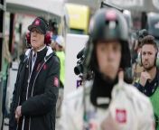 Chris Gabehart, crew chief for the No. 11 Joe Gibbs Racing Toyota, walks through thrilling race at Bristol Motor Speedway.