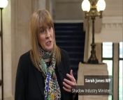 Labour&#39;s Sarah Jones calls on the Conservative Party should &#92;