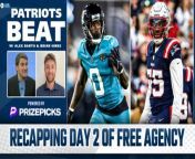Don&#39;t miss the latest episode of Patriots Beat, where Alex Barth from 98.5 The Sports Hub and Brian Hines of Pats Pulpit recap day 2 of NFL free agency.&#60;br/&#62;&#60;br/&#62;Get in on the excitement with PrizePicks, America’s No. 1 Fantasy Sports App, where you can turn your hoops knowledge into serious cash. Download the app today and use code CLNS for a first deposit match up to &#36;100! Pick more. Pick less. It’s that Easy! Football season may be over, but the action on the floor is heating up. Whether it’s Tournament Season or the fight for playoff homecourt, there’s no shortage of high stakes basketball moments this time of year. Quick withdrawals, easy gameplay and an enormous selection of players and stat types are what make PrizePicks the #1 daily fantasy sports app!&#60;br/&#62;&#60;br/&#62;Visit https://Linkedin.com/BEAT to post your first job for free! LinkedIn Jobs helps you find the candidates you want to talk to, faster. Did you know every week, nearly 40 million job seekers visit LinkedIn.&#60;br/&#62;&#60;br/&#62;#Patriots #NFL #NewEnglandPatriots