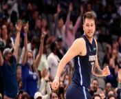 Luka Doncic Chasing 8 Straight Triple-Doubles vs. Warriors from triple film by vj jingo