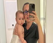 A mum&#39;s six-month-old baby is so big he&#39;s already &#92;