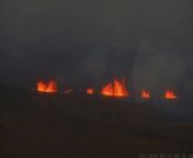 Huge volcano erupts again in Iceland spewing bright orange lava into the airSource: Reuters