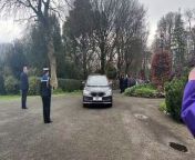 Queen Camilla&#39;s Royal arrival at Government House, Isle of Man