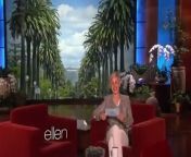 Ellen showed some of her favorite adorable web videos.