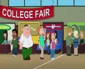 Meg finds a wide variety of schools at the college fair.