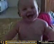 Funny video - the one in charge erratic small BABY.