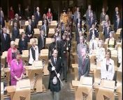 Metanews: Her Majesty addresses MSPs as she declares the fourth session officially open.