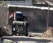 Islamic State fighters have launched a counter-attack against advancing U.S.-backed Iraqi forces in western Mosul. This came as the battle for control of the militants&#39; last major urban stronghold in Iraq intensified.