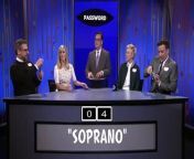 Ellen team up against Reese Witherspoon and Steve Carell in the game Password