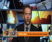 Max Kellerman weighs in on Oscar De La Hoya criticizing that the Floyd Mayweather-Conor McGregor fight is just about money, while Stephen A.