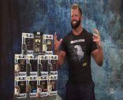 Superstar and lifelong “Star Wars” fan Zack Ryder checks out Funko’s new lineup of “Rogue One: A Star Wars Story” characters.