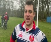 Moray Rugby Club player coach speaks about his team’s thrilling 39-37 victory over Linlithgow in the National Shield semi-final.