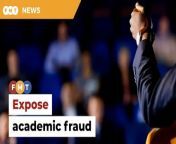Gerak says lack of critical thinking, analytical rigour, and academic honesty continues to plague higher education in Malaysia.&#60;br/&#62;&#60;br/&#62;&#60;br/&#62;Read More: https://www.freemalaysiatoday.com/category/nation/2024/04/07/expose-academic-fraud-says-group/&#60;br/&#62;&#60;br/&#62;Laporan Lanjut: https://www.freemalaysiatoday.com/category/bahasa/tempatan/2024/04/07/penipuan-akademik-perlu-didedahkan-kata-kumpulan/&#60;br/&#62;&#60;br/&#62;Free Malaysia Today is an independent, bi-lingual news portal with a focus on Malaysian current affairs.&#60;br/&#62;&#60;br/&#62;Subscribe to our channel - http://bit.ly/2Qo08ry&#60;br/&#62;------------------------------------------------------------------------------------------------------------------------------------------------------&#60;br/&#62;Check us out at https://www.freemalaysiatoday.com&#60;br/&#62;Follow FMT on Facebook: https://bit.ly/49JJoo5&#60;br/&#62;Follow FMT on Dailymotion: https://bit.ly/2WGITHM&#60;br/&#62;Follow FMT on X: https://bit.ly/48zARSW &#60;br/&#62;Follow FMT on Instagram: https://bit.ly/48Cq76h&#60;br/&#62;Follow FMT on TikTok : https://bit.ly/3uKuQFp&#60;br/&#62;Follow FMT Berita on TikTok: https://bit.ly/48vpnQG &#60;br/&#62;Follow FMT Telegram - https://bit.ly/42VyzMX&#60;br/&#62;Follow FMT LinkedIn - https://bit.ly/42YytEb&#60;br/&#62;Follow FMT Lifestyle on Instagram: https://bit.ly/42WrsUj&#60;br/&#62;Follow FMT on WhatsApp: https://bit.ly/49GMbxW &#60;br/&#62;------------------------------------------------------------------------------------------------------------------------------------------------------&#60;br/&#62;Download FMT News App:&#60;br/&#62;Google Play – http://bit.ly/2YSuV46&#60;br/&#62;App Store – https://apple.co/2HNH7gZ&#60;br/&#62;Huawei AppGallery - https://bit.ly/2D2OpNP&#60;br/&#62;&#60;br/&#62;#FMTNews #AcademicFraud #Gerak #MalaysianAcademe