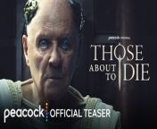 Primer avance de Those About To Die from tabis banaia de