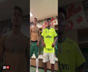 Watch: Richard Rios and Endrick dance after Palmeiras win title from belly dancers champion
